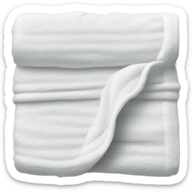 small cleaning towel sticker