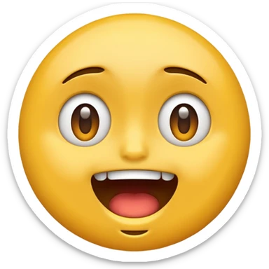 Shocking face mamoji animated gif sticker