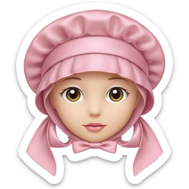 light pink. bonnet 2025 sticker