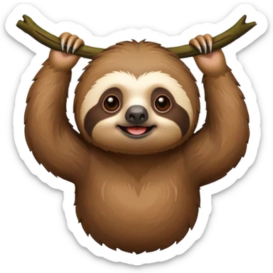 sloth sticker