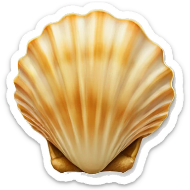 Shell camino santiago sticker