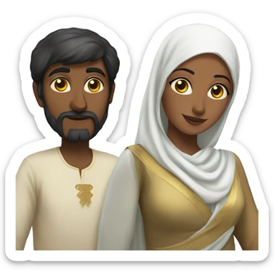 Layla and Majnun sticker