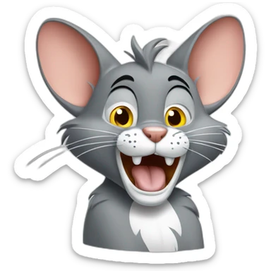 Tom et Jerry sticker