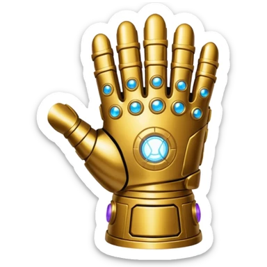 Infinity gauntlet sticker