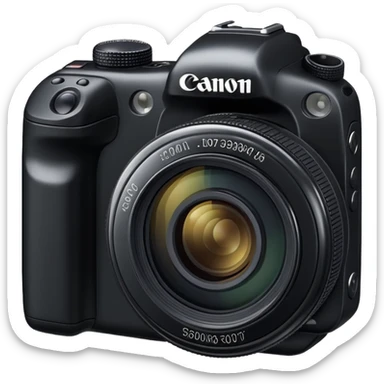 canon camera sticker