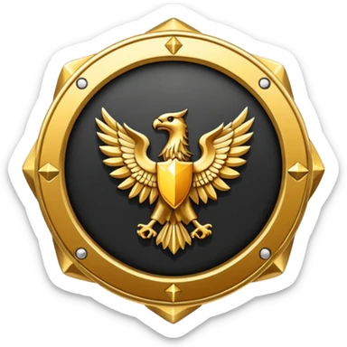 Free Fire V badge sticker