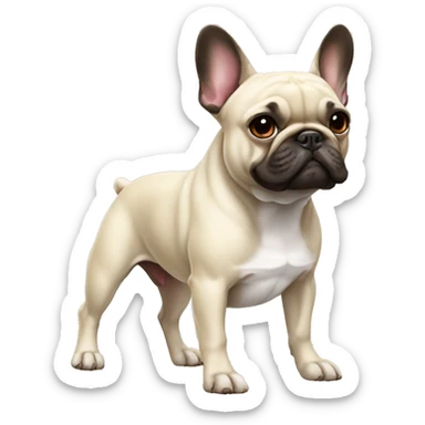 French Bulldog Dog Breed Full Body sticker