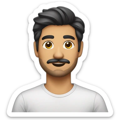 Aiman TAHIR linkedin without-bear no-facial-hair little-mexican-moustache  with-shirt sticker
