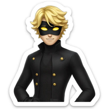 Chat noir miraculous sticker
