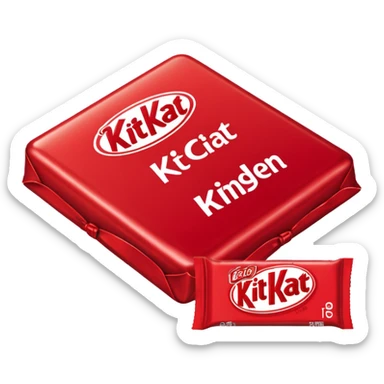Create kit kat emoji and download it in the emoji sticker