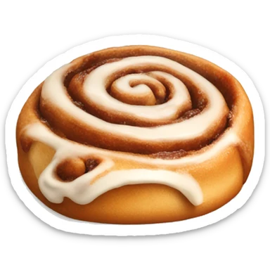 Cinnamon roll sticker