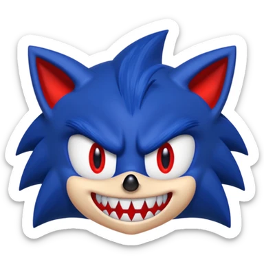 Sonic.exe sticker