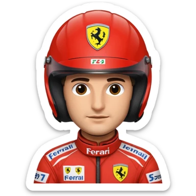 carlos sainz ferrari sticker