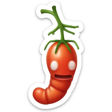 Tomate crevette  sticker