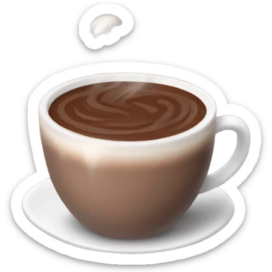 Hot chocolate  sticker