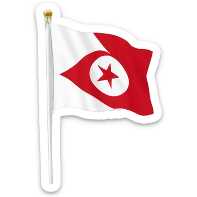 northern cyprus flag sticker