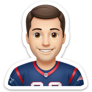 Patriots man emoji sticker