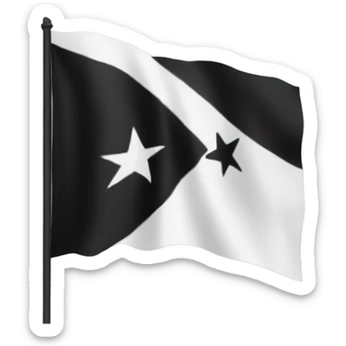 Free Syrian Flag(just switch the stars to the color red) sticker