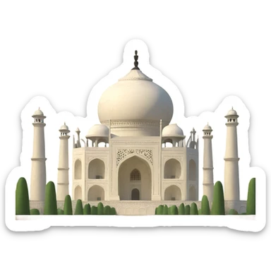 Taj Mahal  sticker
