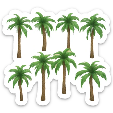 Palm trees  sticker