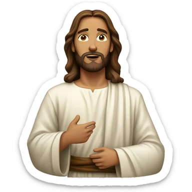 Jesus sticker