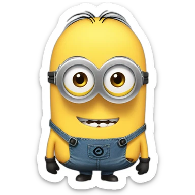 despicable me minion emoji sticker