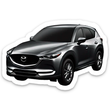 Black Mazda cx 50 sticker