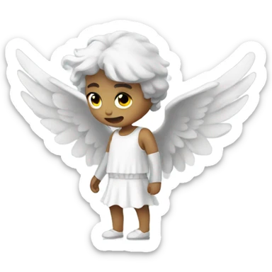 fallen angel sticker
