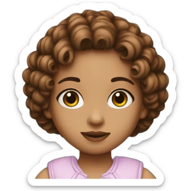 Poupette kenza sticker