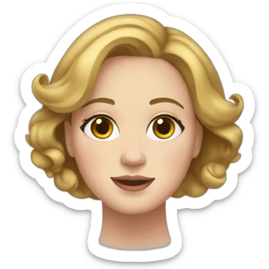 Adele lovely  sticker