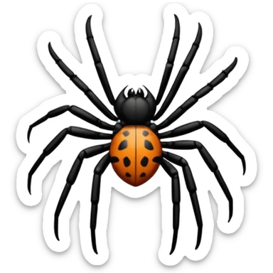 ventanas con telaraña sticker