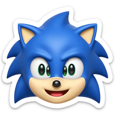 O Emoji do Sonic mais perfeito sticker