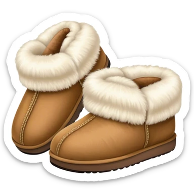 UGG slippers  sticker