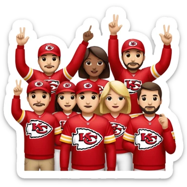 Kansas City Chiefs win sticker