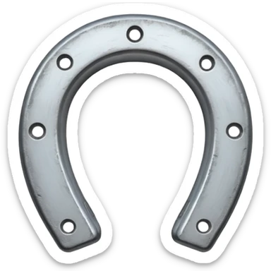 Horseshoe in small very small sticker