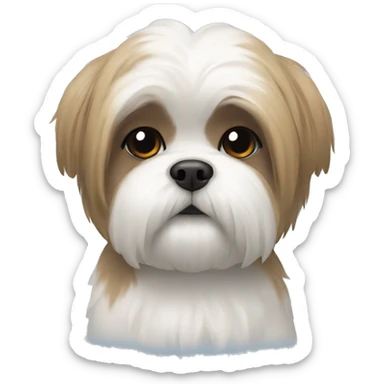 Shi tzu sticker