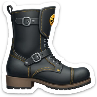 motorcycle boot sticker