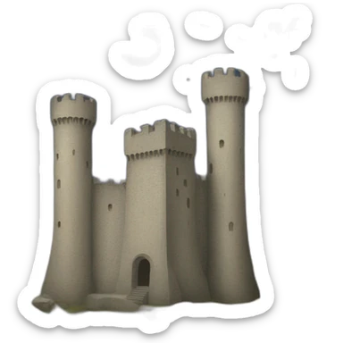 The Tower tarot sticker