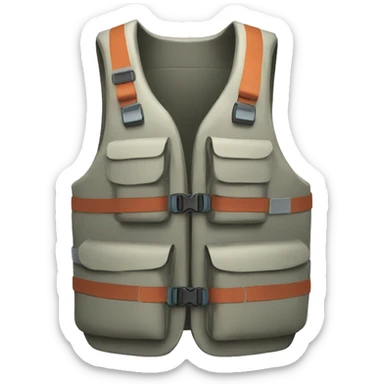 rafting vest sticker