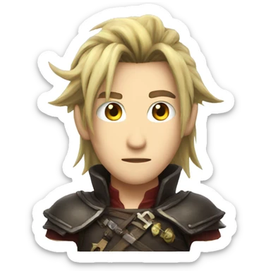 Final fantasy sticker