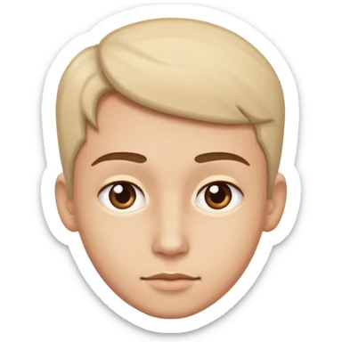 side eyes on left side  sticker