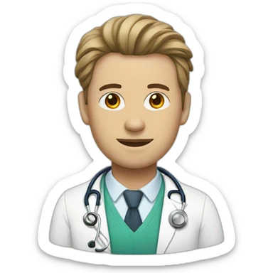 Doctor stranger sticker