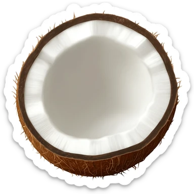 coconut sticker