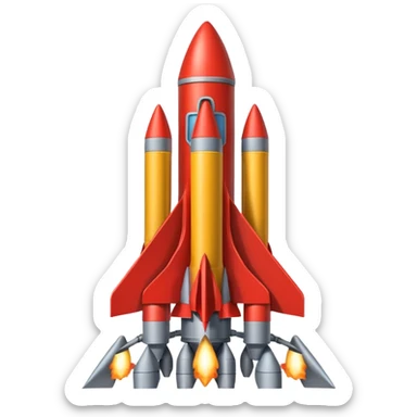 Multiple Rocket Launch System sticker
