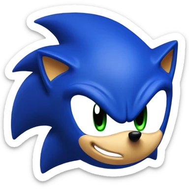 Sonic sticker