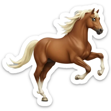 Prancing horse  sticker