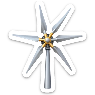 Wind Turbine sticker
