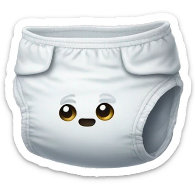 Nappy sticker