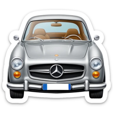 Mercedes Benz  old model sticker