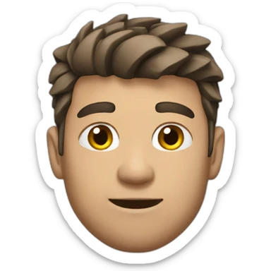 Rugbyman beauf sticker